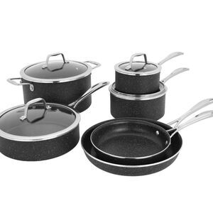 Henckels Capri Notte Granitium Ultra Durable Non-Stick 10PC Cookware Set